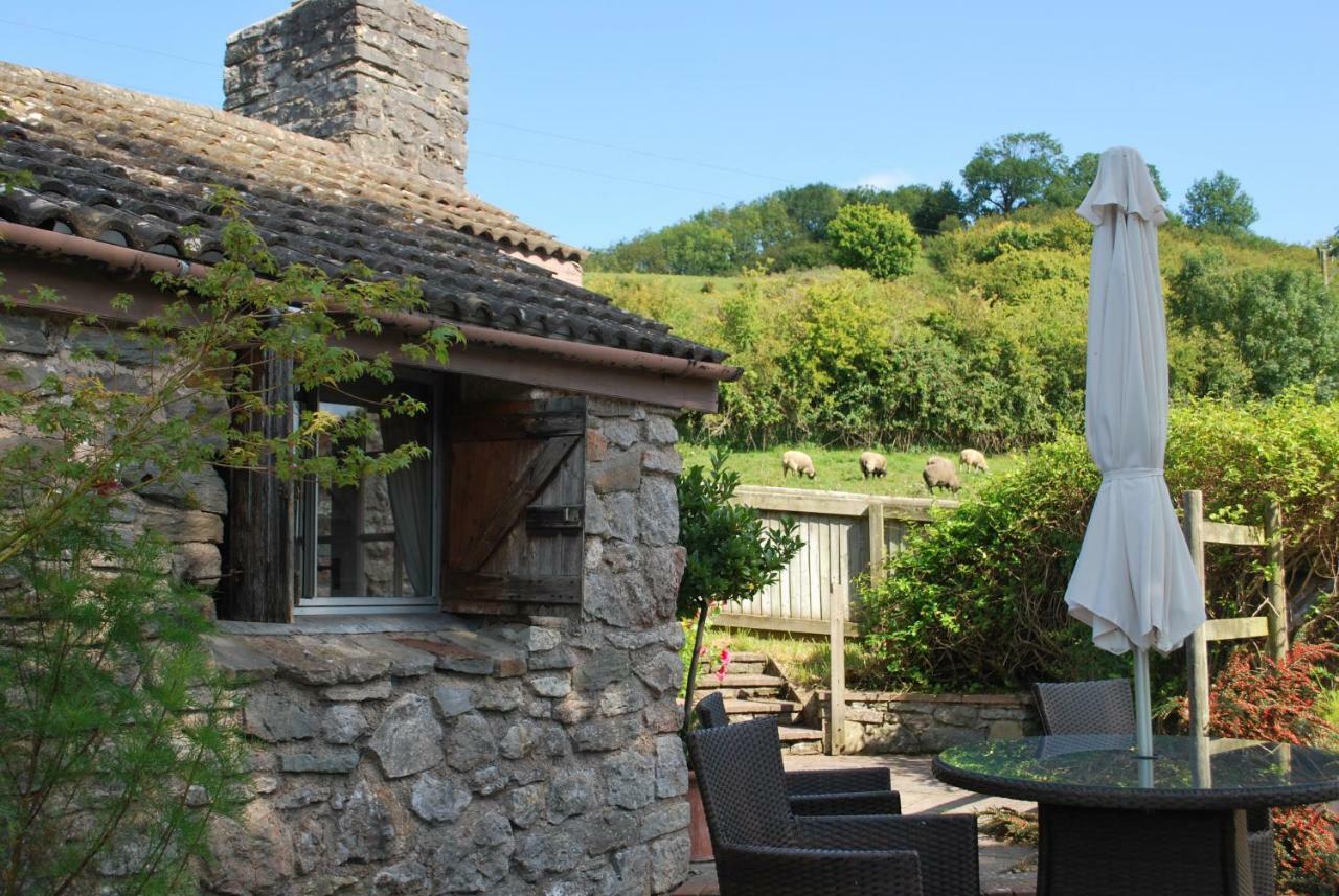 Fenny Castle Vineyard Cottage Wookey Exterior foto